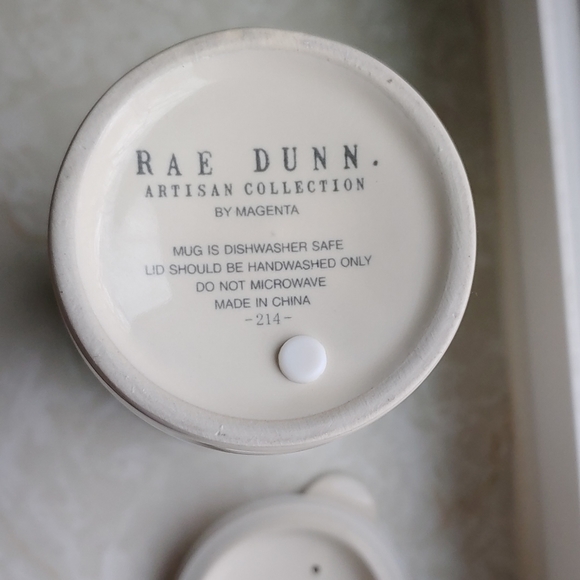 Rae Dunn DRINK Travel Mug Thermos Tumbler - Picture 4 of 10